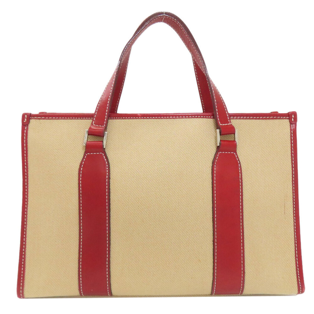 Burberry Label Handbag Check Nova Canvas Blue